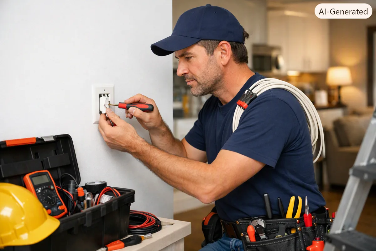 Electricista a domicilio en el Bajío — trabajo 3